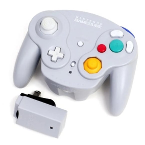 Nintendo Gamecube OEM Wavebird Wireless Controller Grey - Picture 1 of 1
